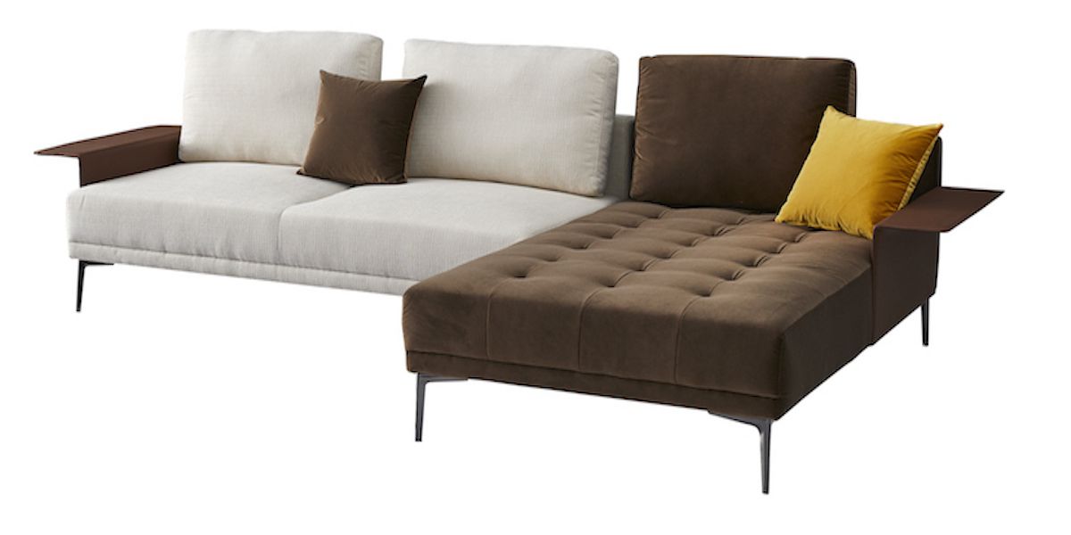 Canapé_d'angle_en_tissu_droit_MACAO_-_Blanc_&_Marron_LaMaisonDuCanapé