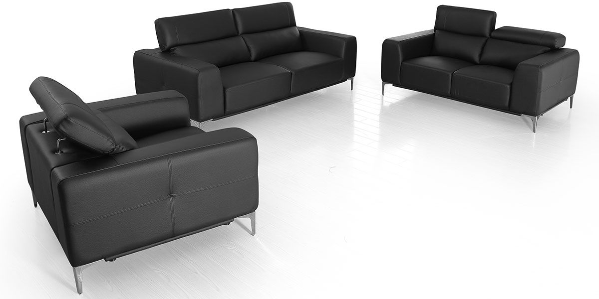 Canapé_2_places_Cuir_NORA_-_Noir_LaMaisonDuCanapé