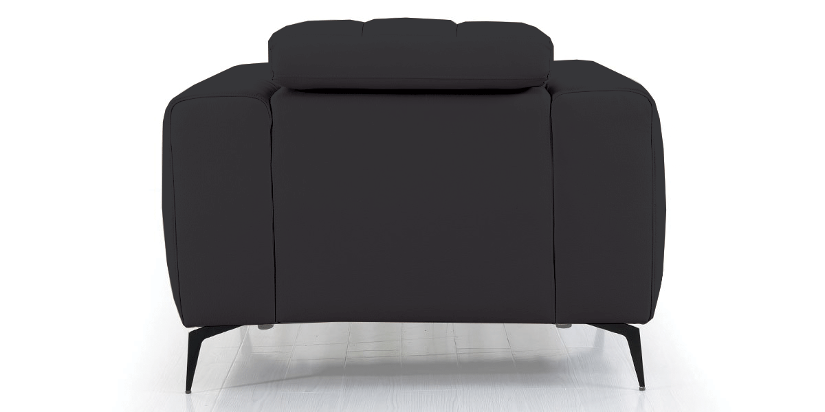 Fauteuil_cuir_Design_KIKO_–_Noir_LaMaisonDuCanapé