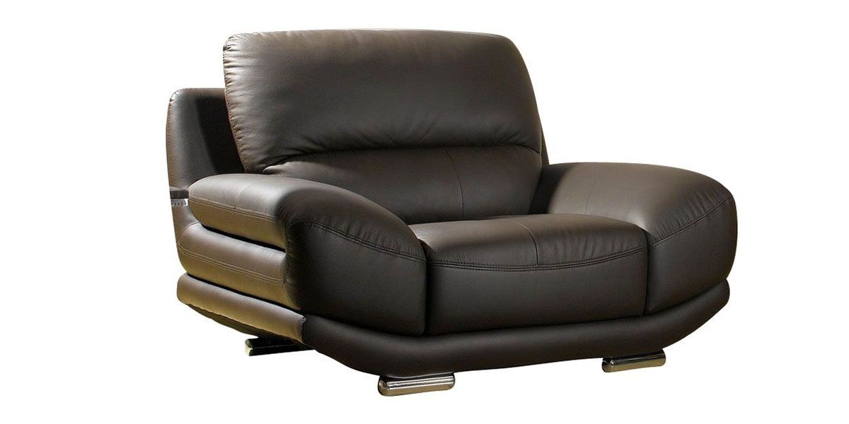 Fauteuil_en_cuir_marron_BARCELONA_LaMaisonDuCanapé