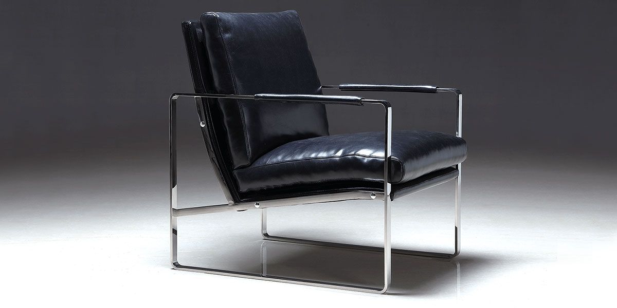 Chaise_Confort_Design_KASI_-_Bleu_foncé_LaMaisonDuCanapé