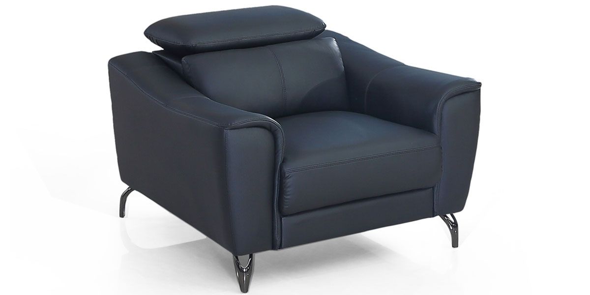 Fauteuil_Design_en_cuir_KRYS_-_Noir_LaMaisonDuCanapé