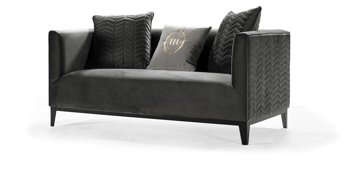 Canapé_2_places_en_velours_KARLA_-_Gris_LaMaisonDuCanapé
