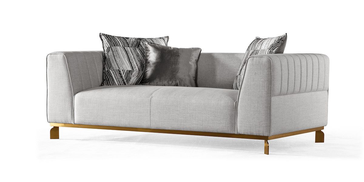 Canapé_2_places_en_tissu_EVEN_-_Gris_clair_LaMaisonDuCanapé