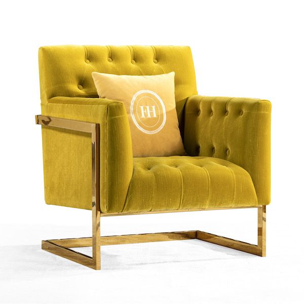 Fauteuil_en_velours_KENNY_-_Jaune_LaMaisonDuCanapé