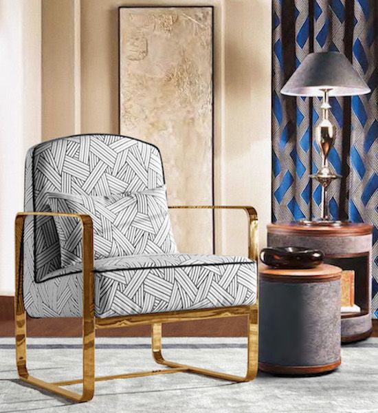 Fauteuil_en_tissu_GALA_-_Bleu_et_Blanc_LaMaisonDuCanapé