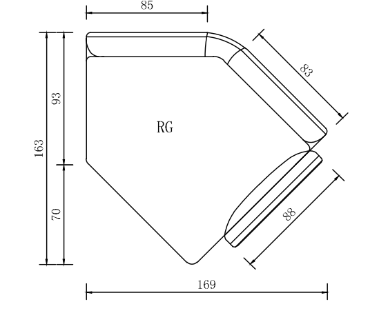 Canapé_d'angle_en_tissu_droit_ARON_-_Gris_clair_et_Marron_LaMaisonDuCanapé