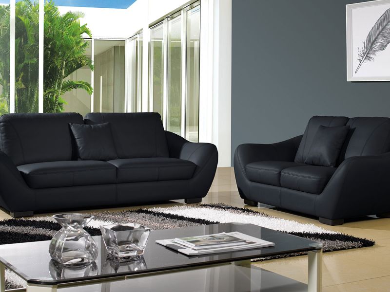 Fauteuil_en_cuir_noir_JULIETTA_LaMaisonDuCanapé