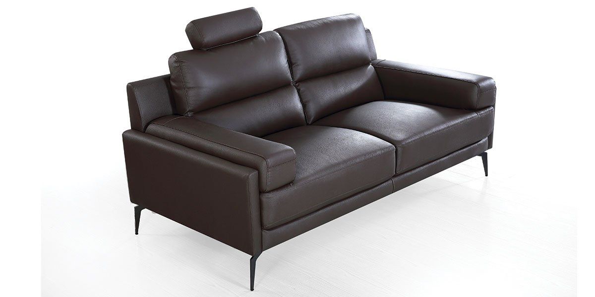Canapé_2_places_Cuir_MAYRON_-_Marron_LaMaisonDuCanapé