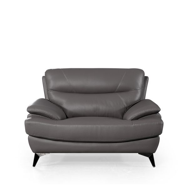 Fauteuil_en_cuir_MYLOS_-Gris_LaMaisonDuCanapé