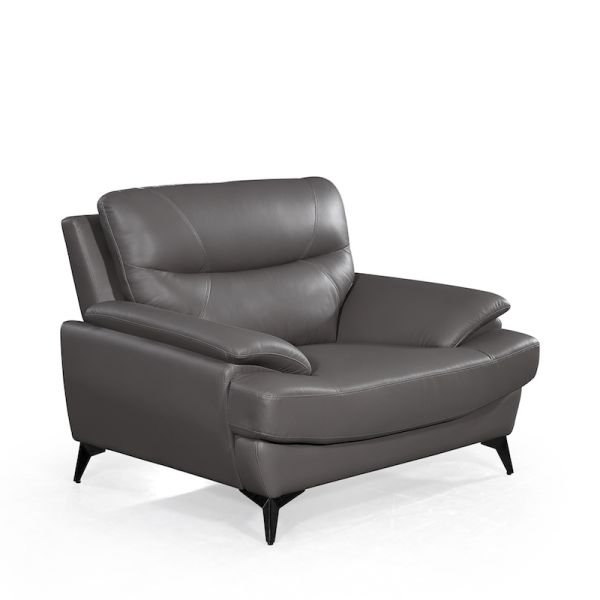 Fauteuil_en_cuir_MYLOS_-Gris_LaMaisonDuCanapé