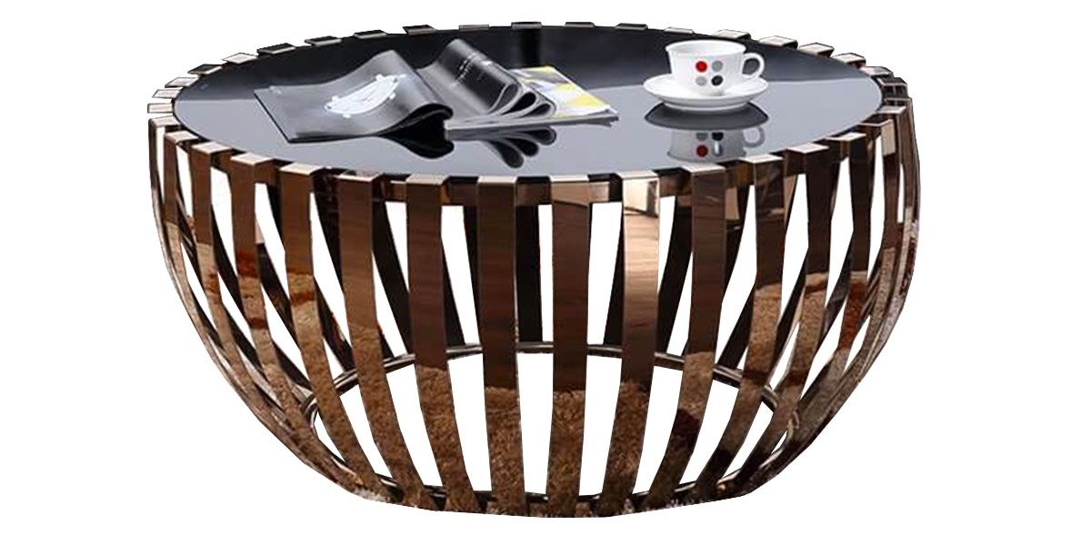 Table_basse_verre_et_acier_TRENDY_-_Noir/Doré_LaMaisonDuCanapé