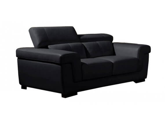 Canape 2 Places En Cuir Evasion