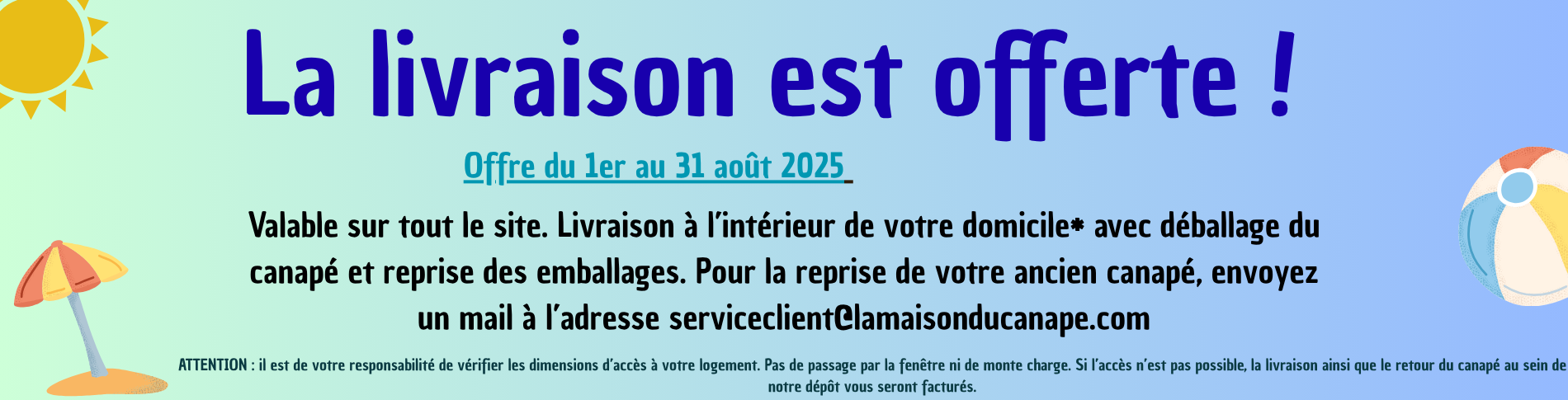 La maison du canapé