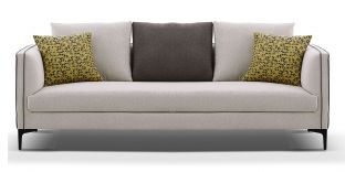 Canapé 2 places en tissu SAMARA - Beige