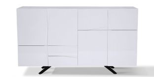 Buffet laqué ASTER - Blanc
