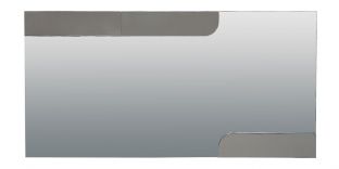 Miroir laqué ISORA - Gris