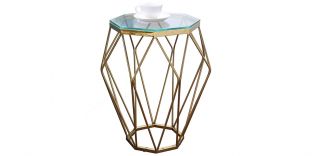 Table basse/ table d'appoint verre SILLA - Transparent