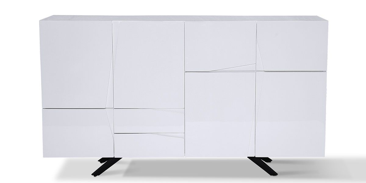Buffet laqué ASTER - Blanc