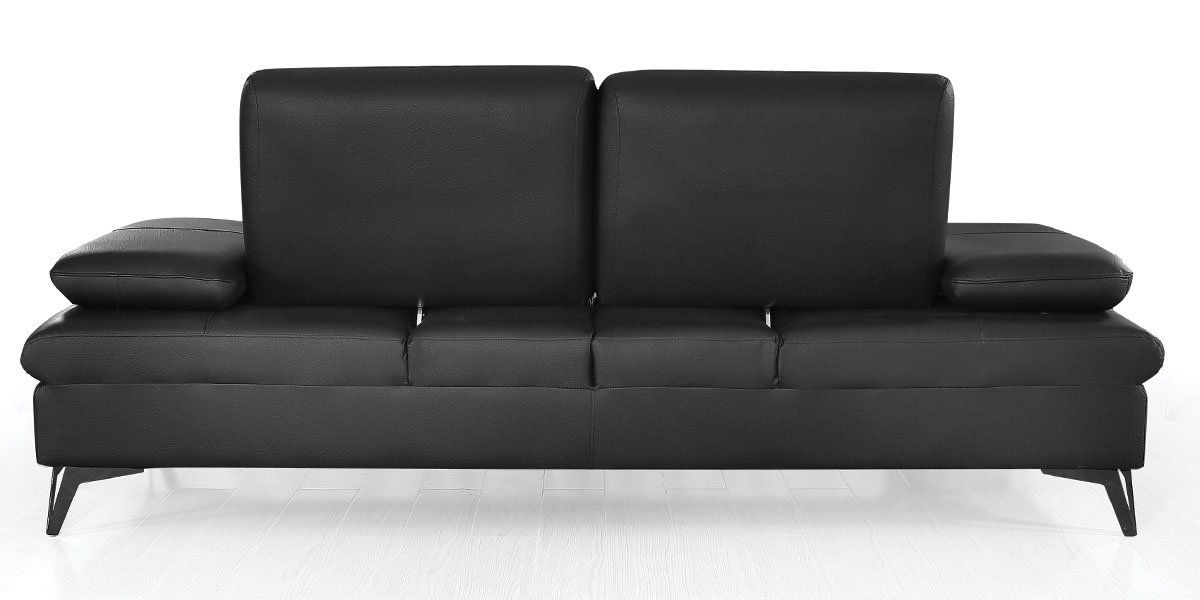Canapé 3 places Cuir avec dossier avance-recul IRIS 