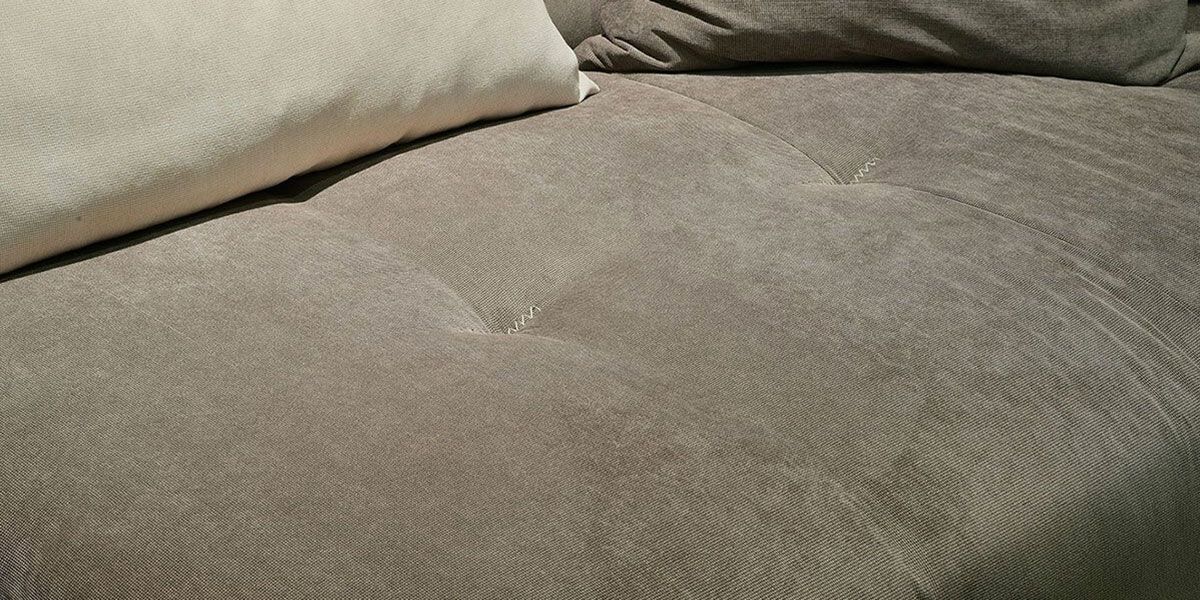 Canapé d'angle en tissu CLARTON