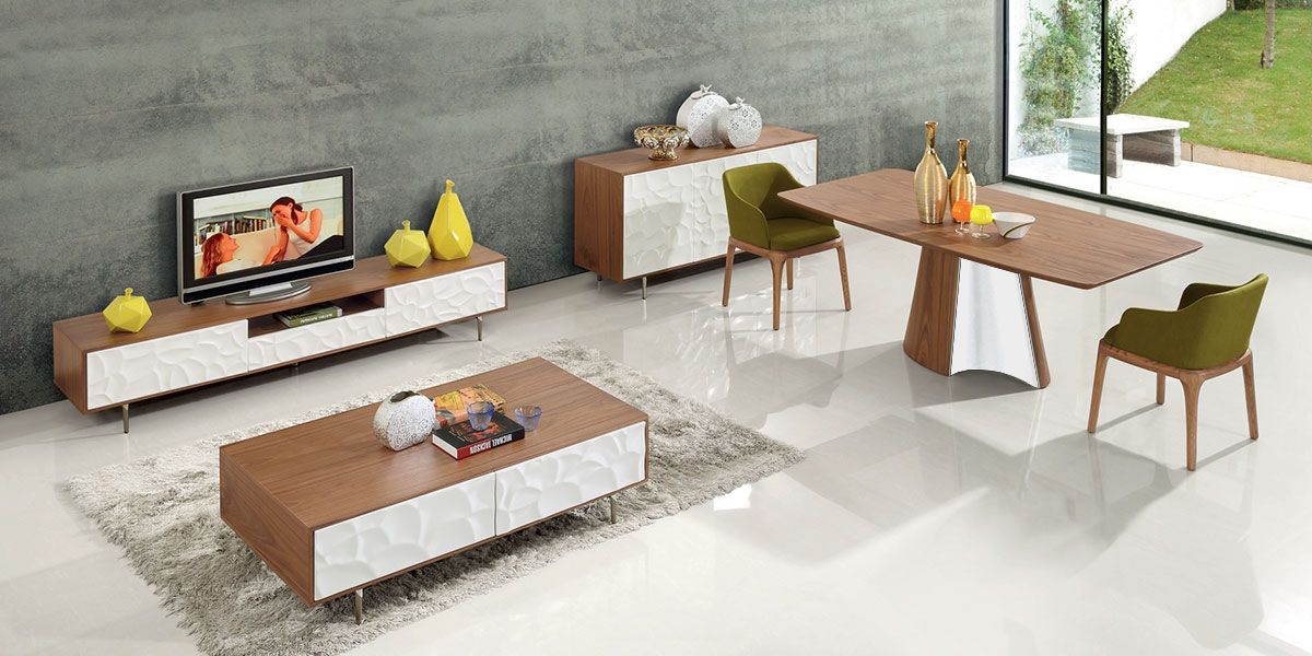 Buffet bois FLORA - Noyer