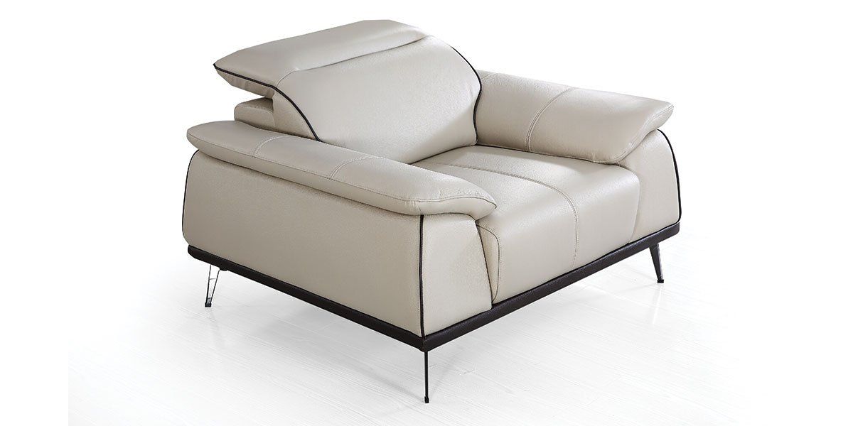 Fauteuil cuir Design ELLIE