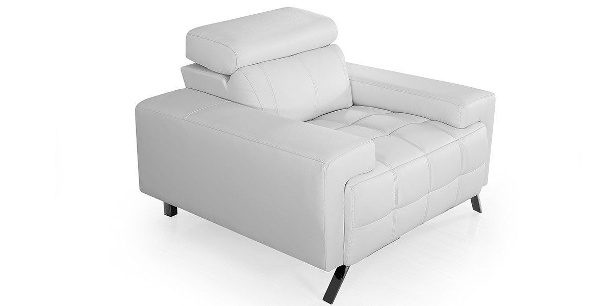 Fauteuil cuir Design JACOB