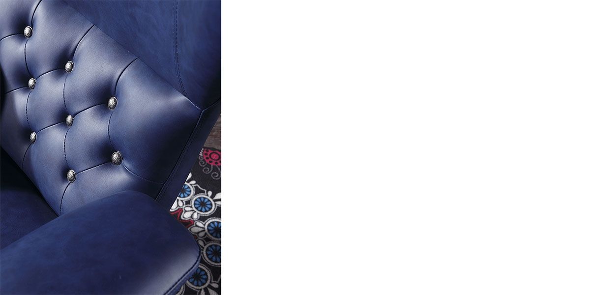 Chaise Confort Design ATLAS - Bleu