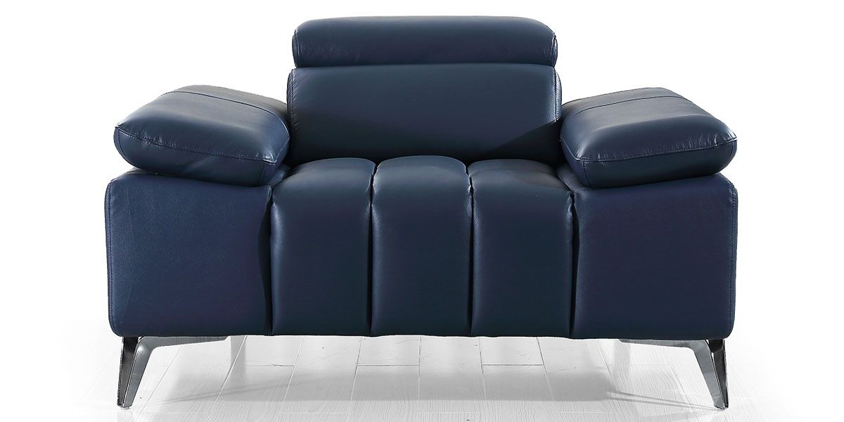 Fauteuil cuir Design LYAM