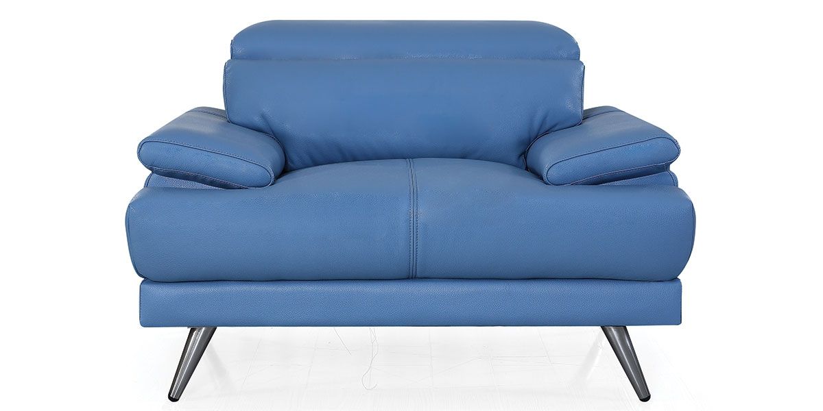 Fauteuil cuir Design LENA 