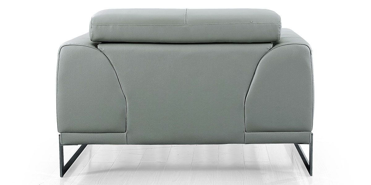Fauteuil cuir Design HAVANA – Gris