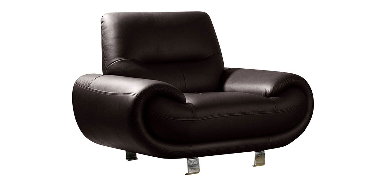 Fauteuil cuir ANGIE