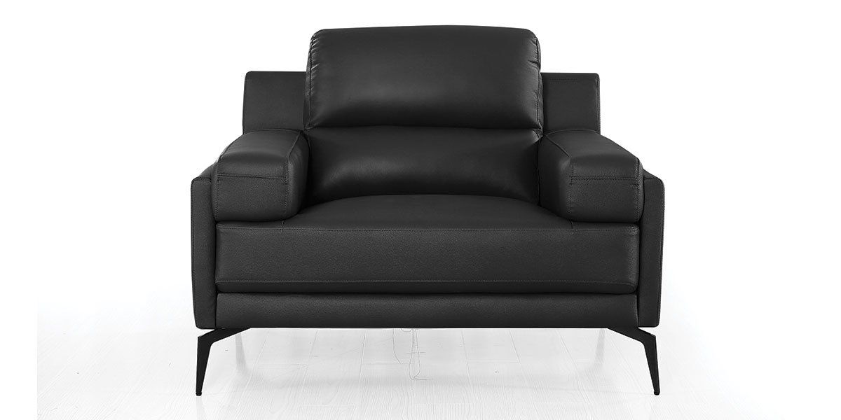 Fauteuil cuir Design MAYRON