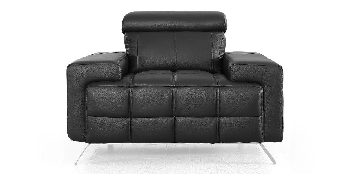 Fauteuil cuir Design JACOB