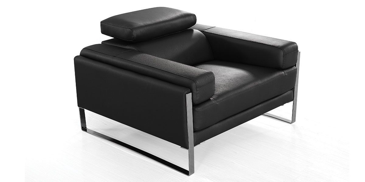 Fauteuil cuir Design ALIYAH