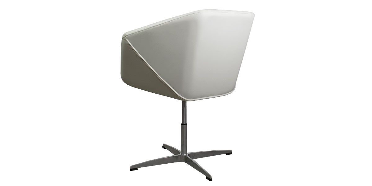 Chaise Confort Design KOBAR - Ivoire