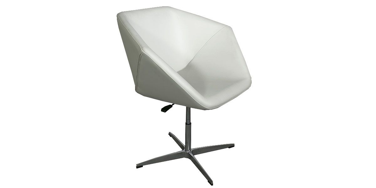Chaise Confort Design KOBAR - Ivoire