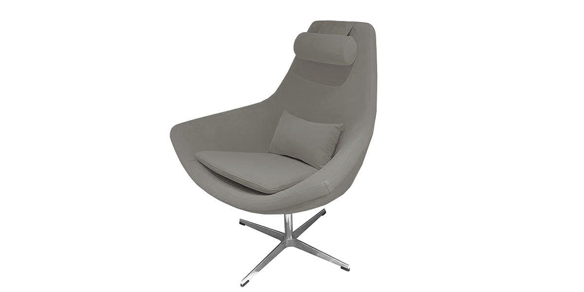 Fauteuil pivotant Design LAYNA