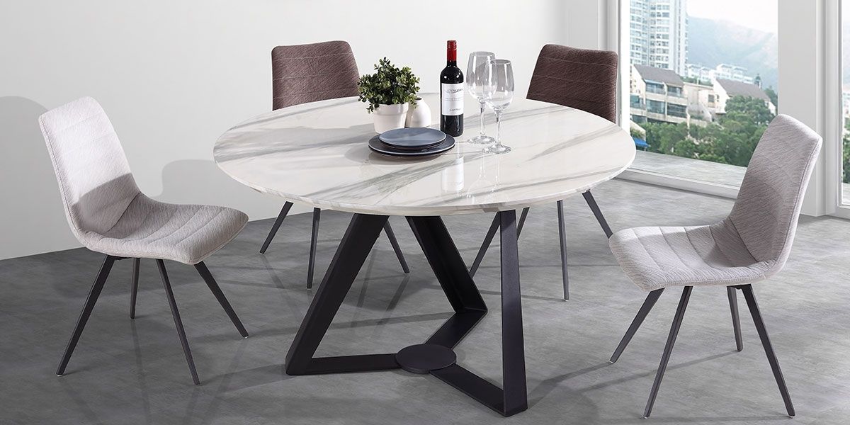 Table à manger ORKID - Effet marbre