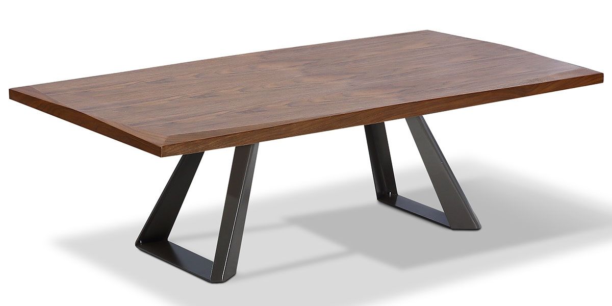 Table basse bois PUNE - Noyer