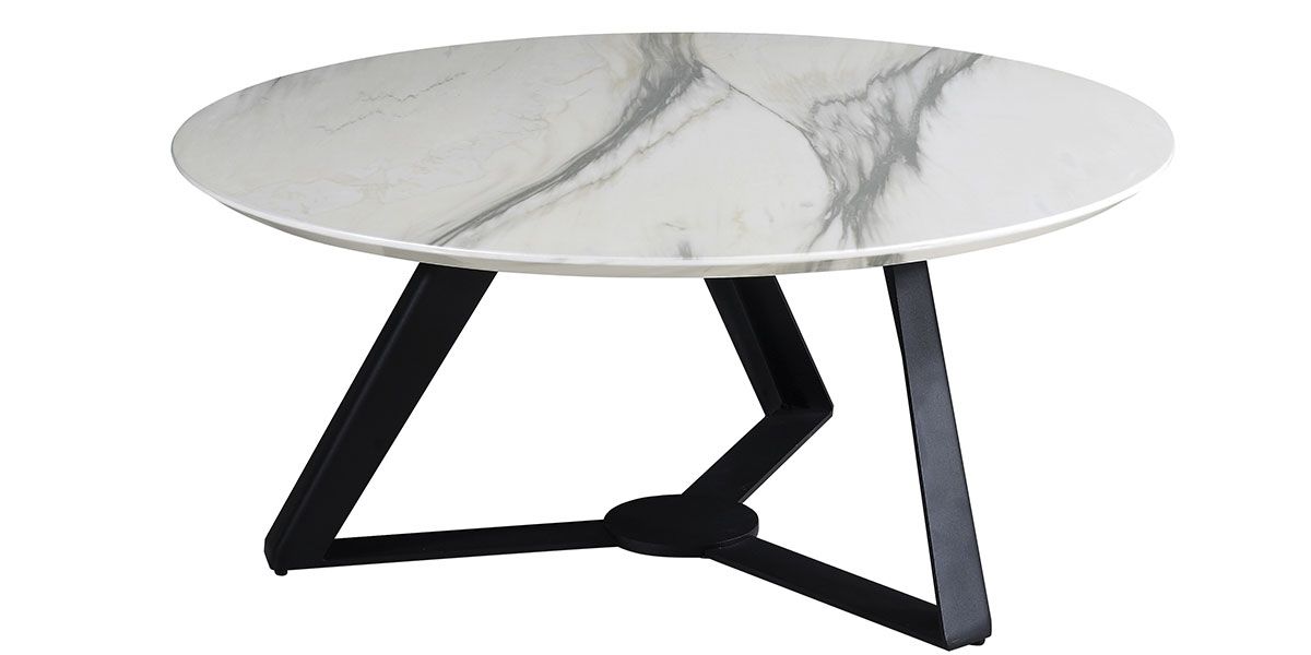 Table basse ORKID - Effet marbre