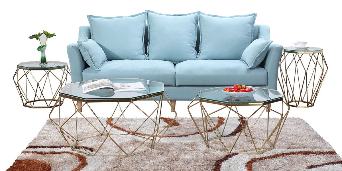 Table basse verre SILLA - Transparent 