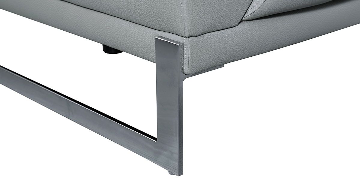 Fauteuil cuir Design HAVANA – Gris