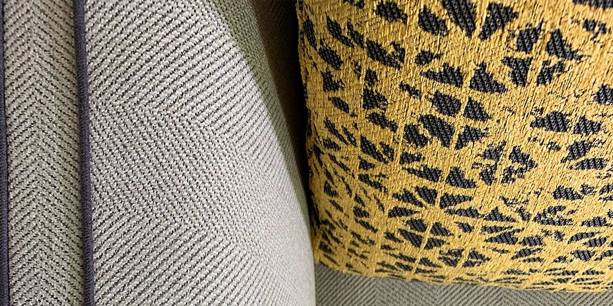 Fauteuil en tissu SAMARA - Beige