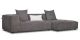 Canapé d'angle en tissu CLARTON