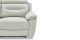 Fauteuil relaxation électrique 1 place en cuir SERENA - Gris perle 