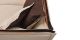 Canapé 3 places en tissu BURDY - Beige/Marron