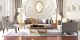 Fauteuil en tissu BIRMA - Beige