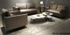 Fauteuil en tissu BOSEO - Taupe